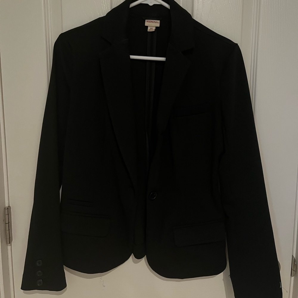 Target Merona Black Blazer Size XS